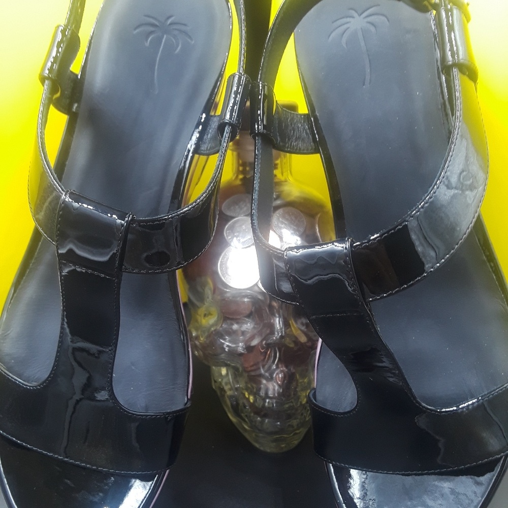 Tomas Maier Patent Color Block Platform Heel - image 8